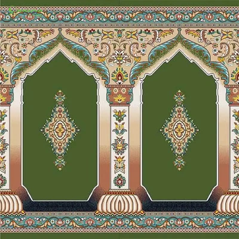 فرش سجاده ای محرابی طرح فرخ — تصویر ۶