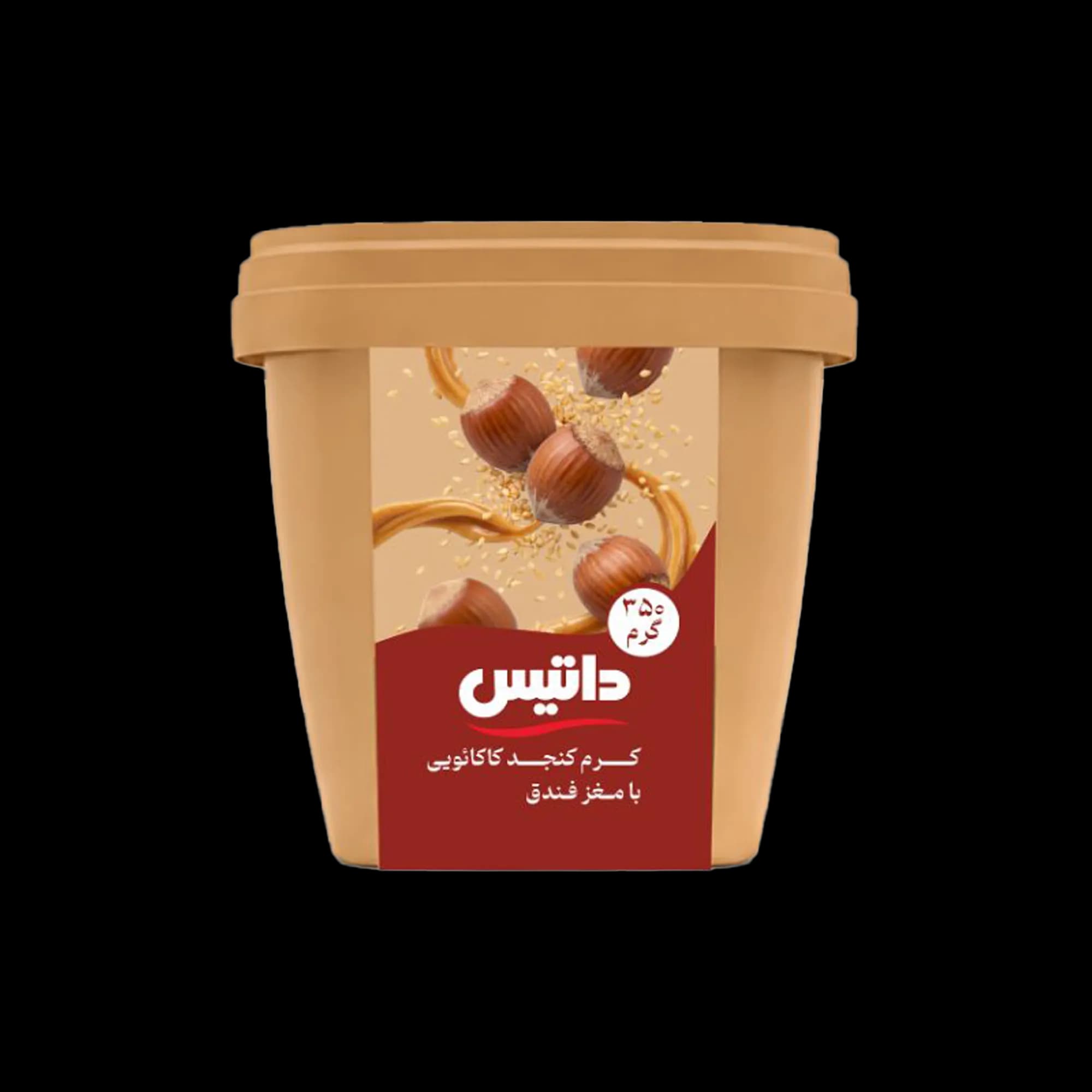 کرم کنجد کاکائویی با مغز فندق داتیس ۳۵۰ گرم