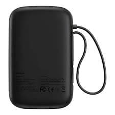 پاور بانک باسئوس با قابلیت صفحه دیجیتال مدل Baseus Qpow 2 30W مشکی — تصویر ۸