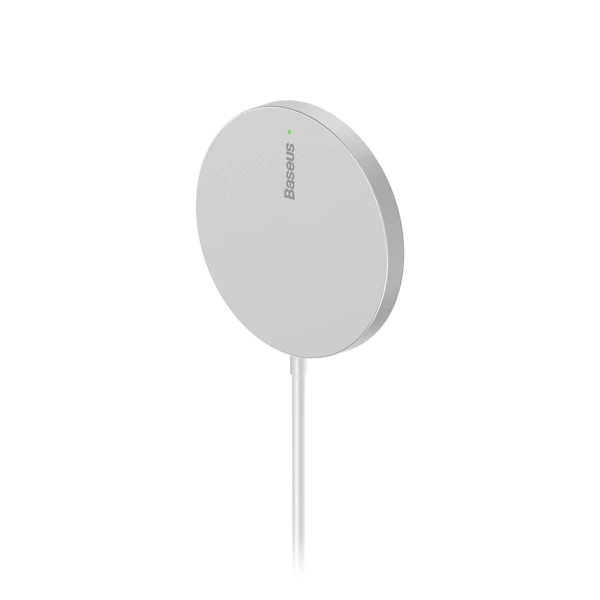 شارژر مگنتی بی سیم باسئوس مدل Baseus Simple Mini3 15w نقره ای — تصویر ۶
