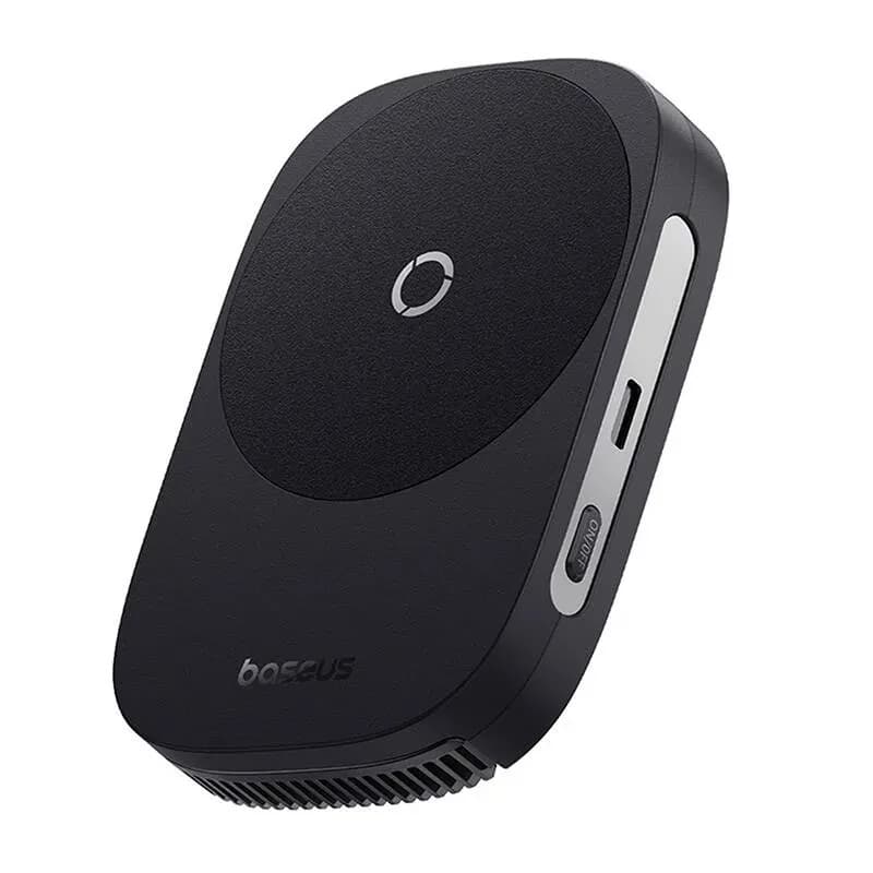 خنک کننده گوشی و شارژر بی سیم باسئوس مدل Baseus MagPro II Magnetic مشکی — تصویر ۹