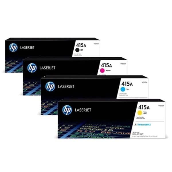 کارتریج اچ پی ست کامل چهار رنگ HP 415A — تصویر ۳