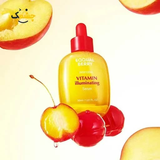 سرم روشن‌کننده و ضد لک ویتامین C اکوال بری (Aquall Bery) مدل Vitamin Illuminating – حجم ۳۰ میلی‌لیتر — تصویر ۲