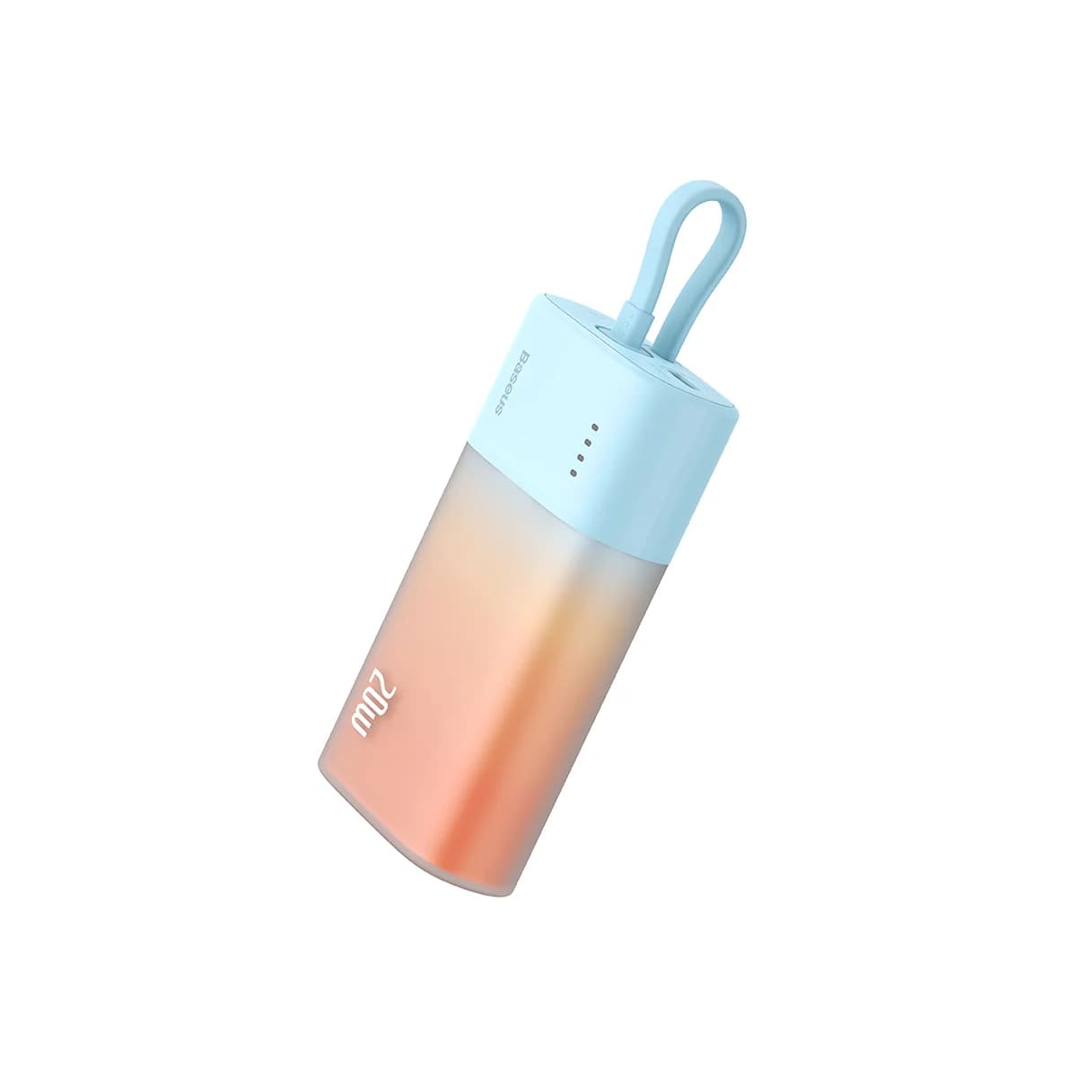 پاور بانک باسئوس مدل Baseus Popsicle Fast Charging iP Edition 20w صورتی — تصویر ۶