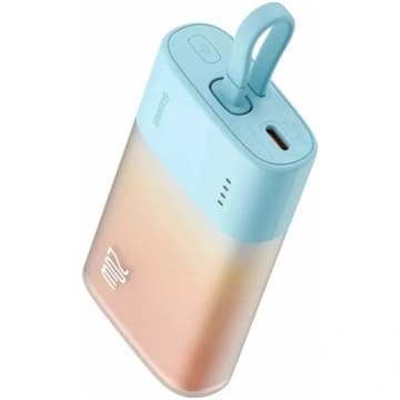 پاور بانک باسئوس مدل Baseus Popsicle Fast Charging iP Edition 20w صورتی — تصویر ۳