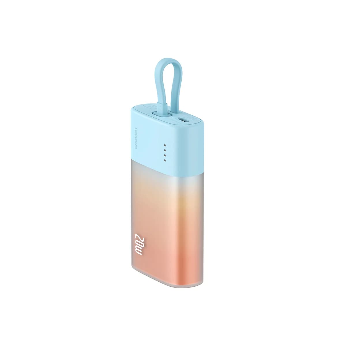 پاور بانک باسئوس مدل Baseus Popsicle Fast Charging iP Edition 20w صورتی