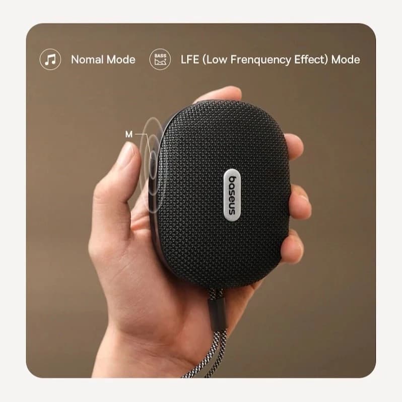 اسپیکر بی سیم باسئوس مدل Baseus AeQur 35 Pro Air مشکی — تصویر ۵
