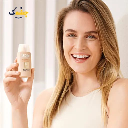 ضد آفتاب ایزدین رنگی Fusion Water MAGIC Light SPF +50 — تصویر ۲