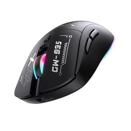 ماوس گیمینگ بی سیم اونیکوما مدل Onikuma CW935 RGB مشکی — تصویر ۴