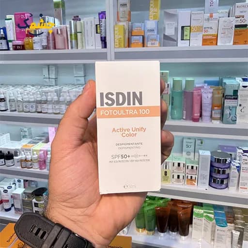 ضد آفتاب ایزدین اکتیو یونیفای رنگی SPF +50 — تصویر ۵