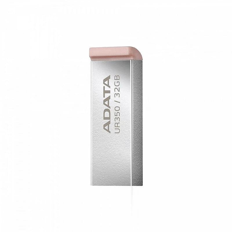 فلش مموری ADATA مدل UR350 USB 3.2 32GBسیلور-بژ