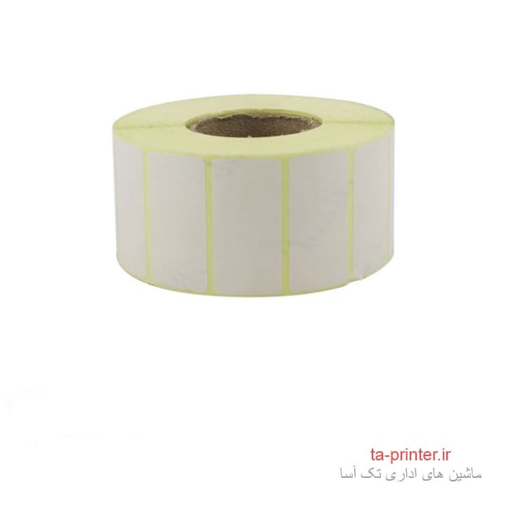 لیبل (برچسب) کاغذی تک ردیفه Paper Label 20×40 — تصویر ۳