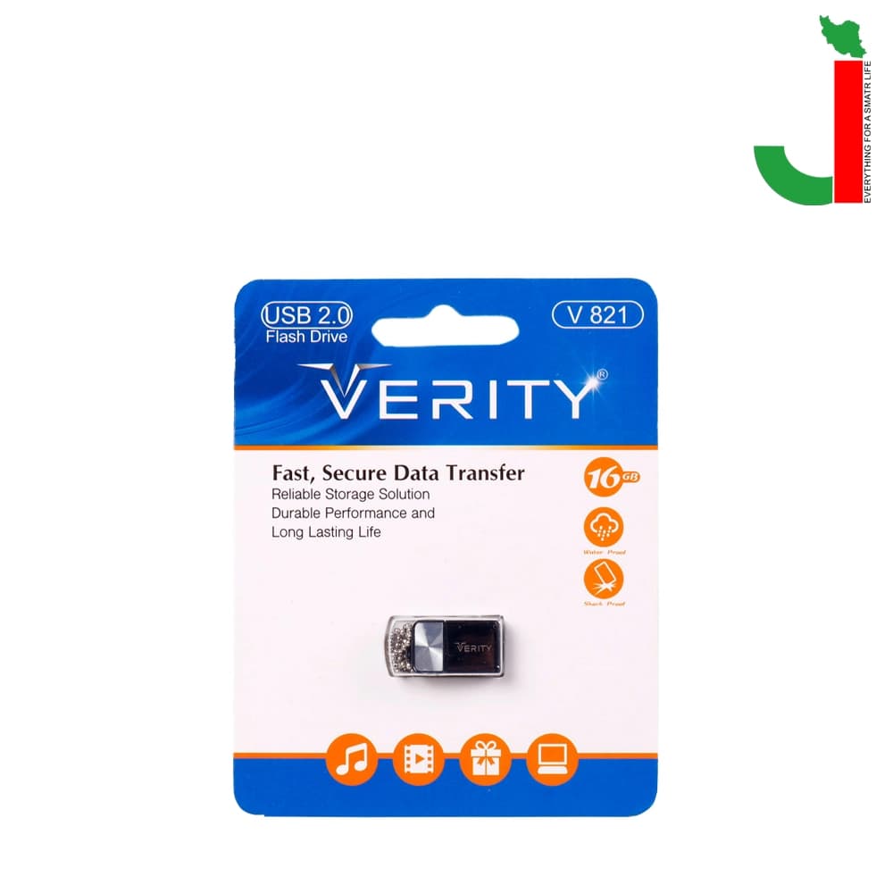 فلش مموری وریتی مدل V821 ظرفیت 16 گیگابایت USB 2.0 — تصویر ۶