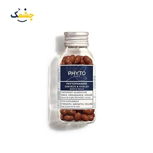 مکمل تقویت مو و ناخن فیتو (Phyto) بسته اقتصادی ۱۲۰ عددی – تقویتکننده و درخشانکننده مو — تصویر ۵