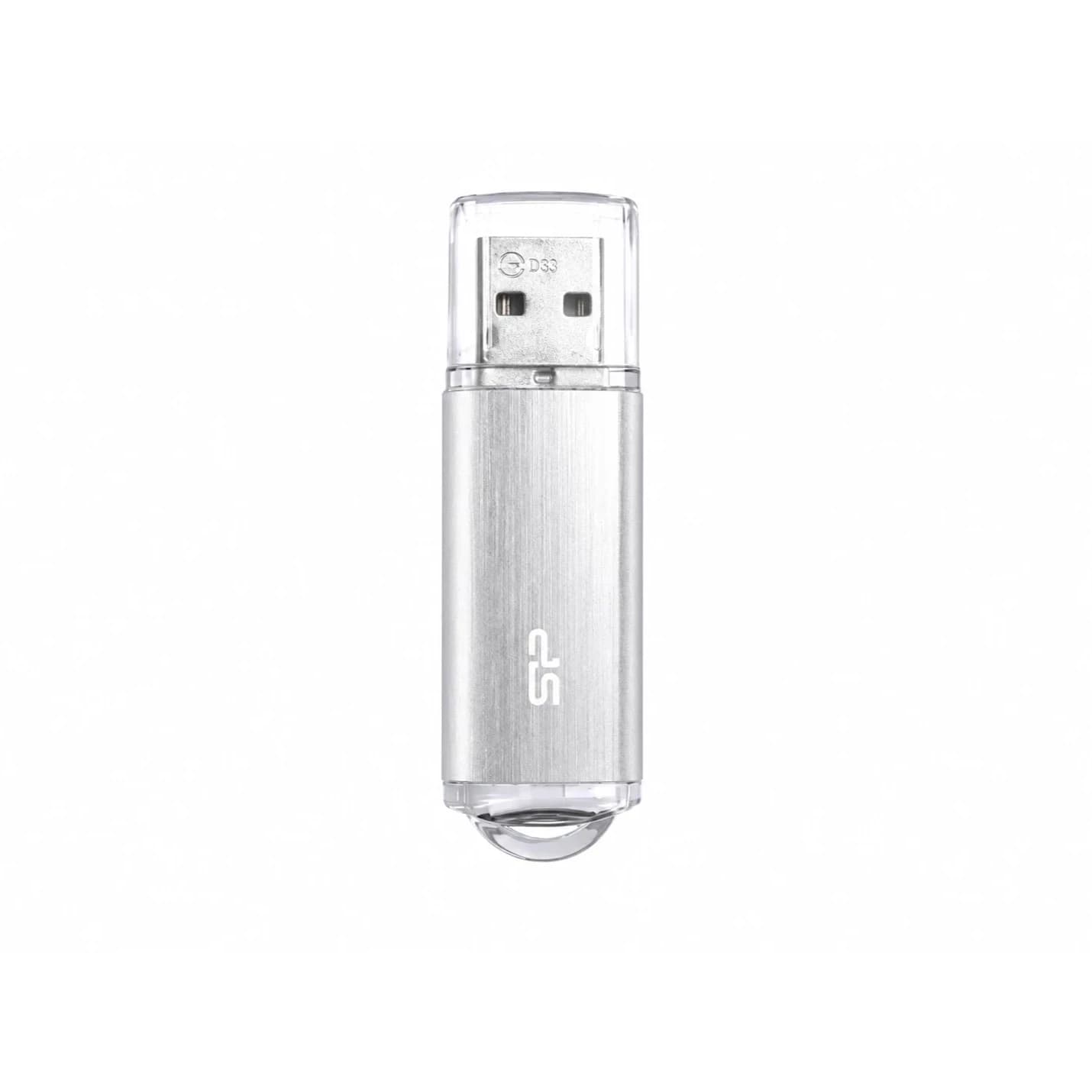 فلش مموری سیلیکون پاور مدل Silicon Power Ultima ll i-series 64GB نقره ای