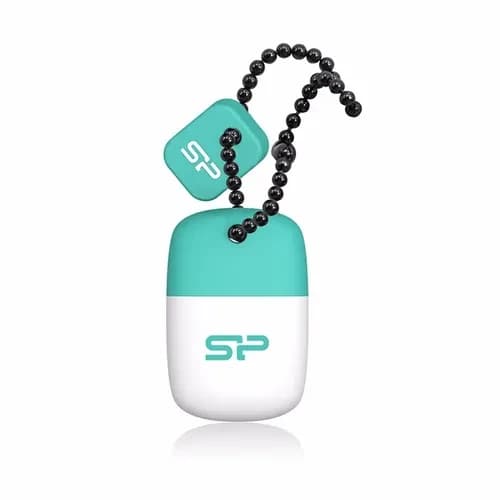 فلش مموری سیلیکون پاور مدل Silicon Power Jewel J07 32Gb فیروزه ای — تصویر ۴