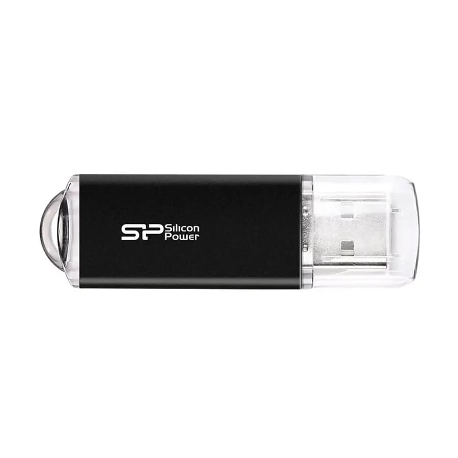 فلش مموری سیلیکون پاور مدل Silicon Power Ultima ll i-series 32GB مشکی — تصویر ۲