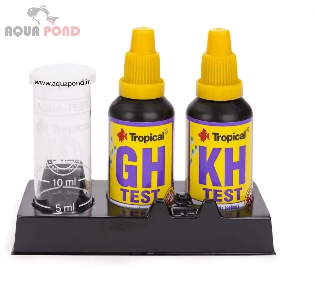 تست GH/KH تروپیکال تستر سختی کل و سختی کربنات آب — تصویر ۴