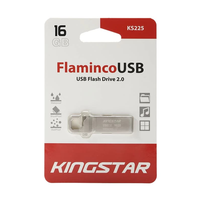 فلش مموری کینگ استار مدل KS225 ظرفیت 16 گیگابایت USB 2.0 — تصویر ۲