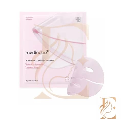 ماسک ژلی PDRN و کلاژن مدی کیوب | Medicube PDRN Pink Collagen Gel Mask