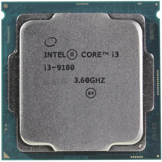 cpu i3 9100 try استوک