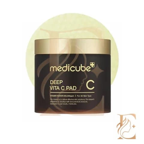 پد روشن کننده ویتامین C مدی کیوب Medicube Deep Vita-C Pad