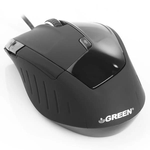 ماوس گرین مدل Green GM302 مشکی — تصویر ۸