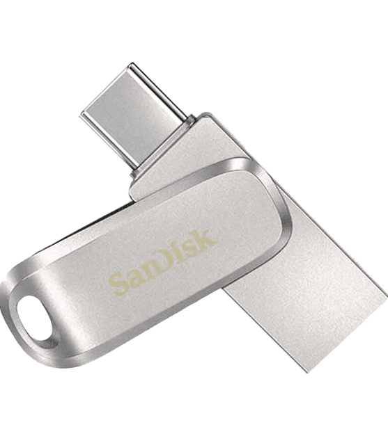 فلش مموری سن دیسک مدل Ultra Dual Drive Luxe DDC4 ظرفیت 512 گیگابایت USB 3.2 و USB Type C سرعت 400MB/s — تصویر ۲