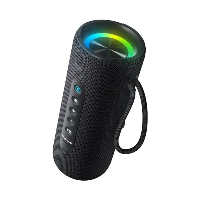 اسپیکر بلوتوثی باسئوس مدل Baseus AeQur VO20 Wireless Speaker مشکی — تصویر ۱۰