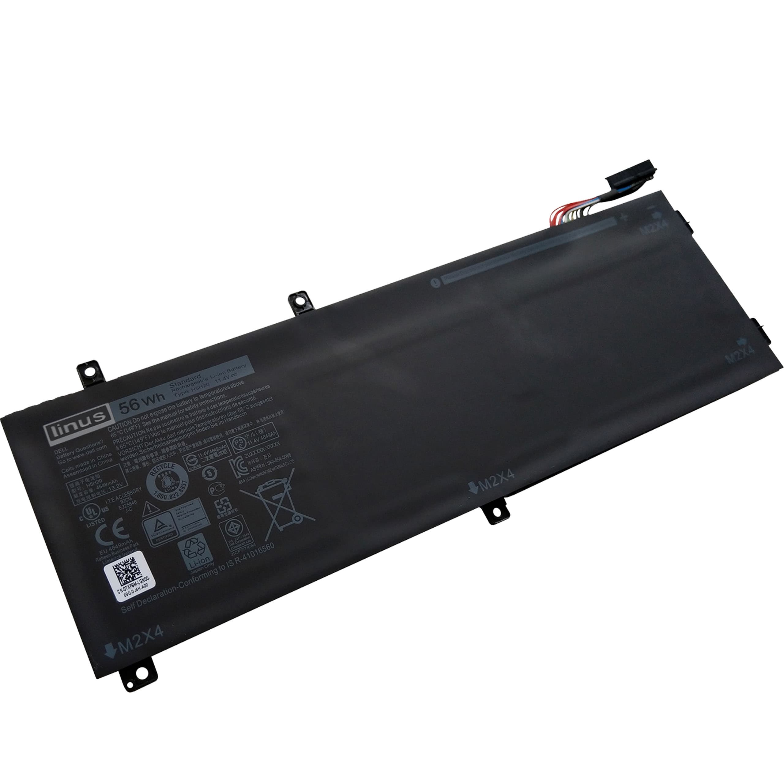 باتری لپ تاپ دل DELL Laptop BATTERY XPS 9570 5500MAH