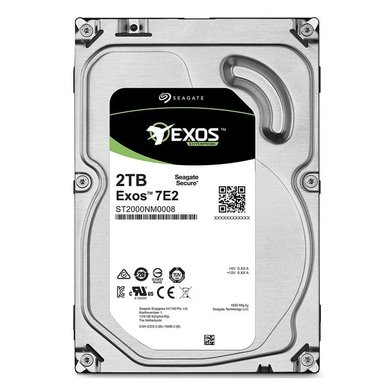هارددیسک اینترنال سیگیت مدل Exos ST2000NM0008 ظرفیت 2 ترابایت — تصویر ۶