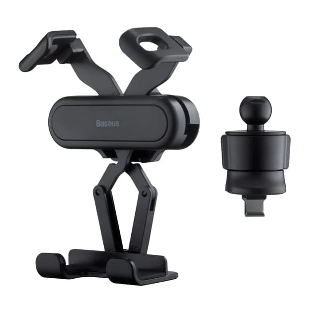هولدر موبایل باسئوس مدل Baseus Stable Gravitational Car Mount Lite مشکی — تصویر ۸
