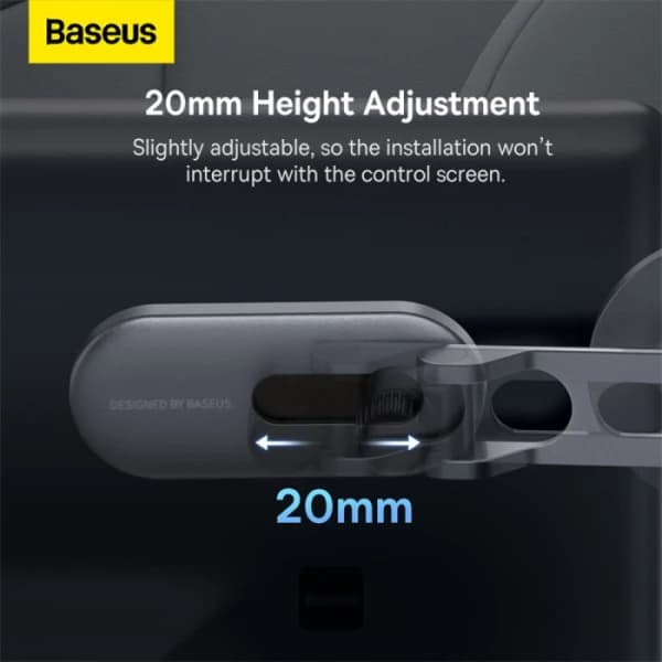 هولدر موبایل باسئوس مدل Baseus T-Space مشکی — تصویر ۹
