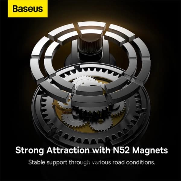 هولدر موبایل باسئوس مدل Baseus T-Space مشکی — تصویر ۷