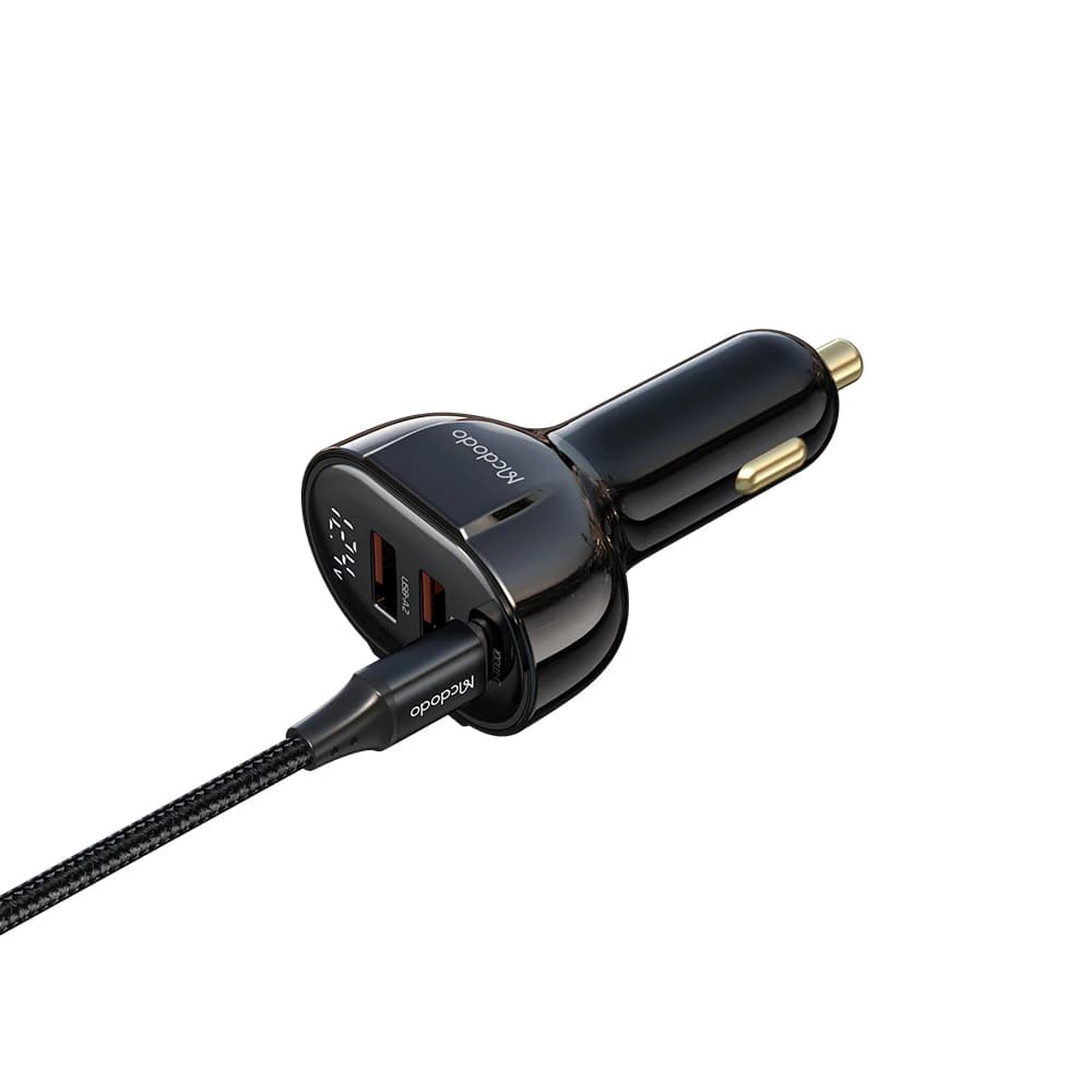 شارژر فندکی مک دودو مدل Prism CC-445 PD 128W مشکی — تصویر ۴