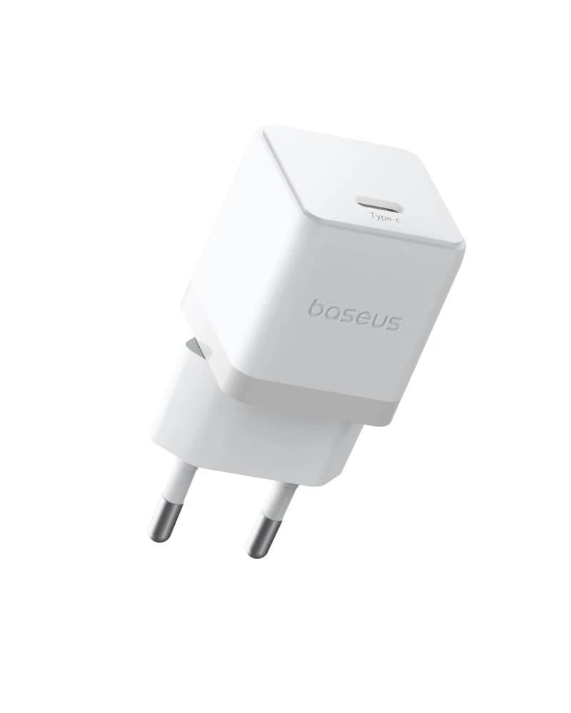 شارژر باسئوس مدل Baseus Palm Fast Charger 1C 30W سفید — تصویر ۹