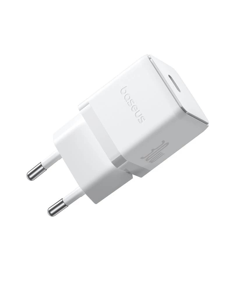 شارژر باسئوس مدل Baseus Palm Fast Charger 1C 30W سفید — تصویر ۸