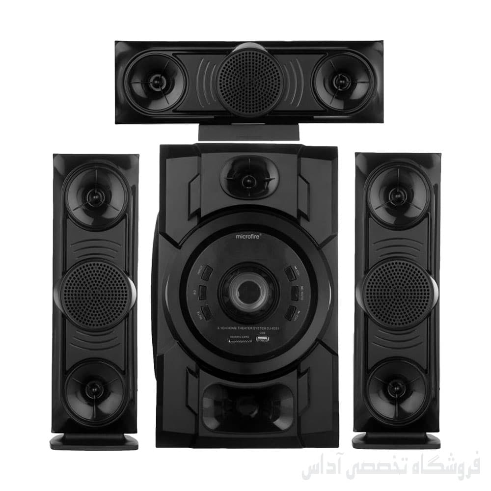 اسپیکر بلوتوثی میکروفایر مدل microfire DJ-6351