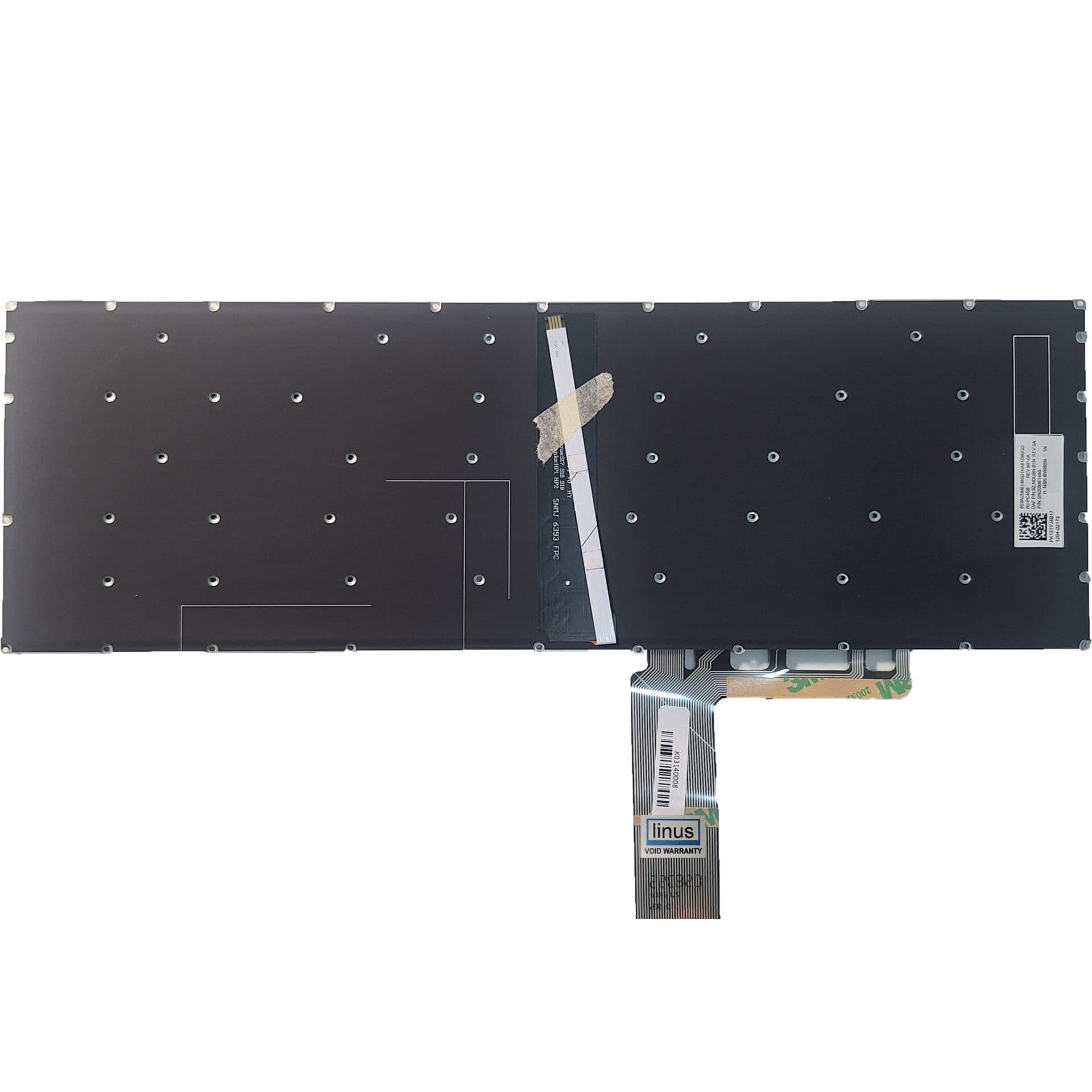 کیبورد لپ تاپ لنوو LENOVO Laptop Keyboard IP520 GRAY WITH BACKLIGHT — تصویر ۲