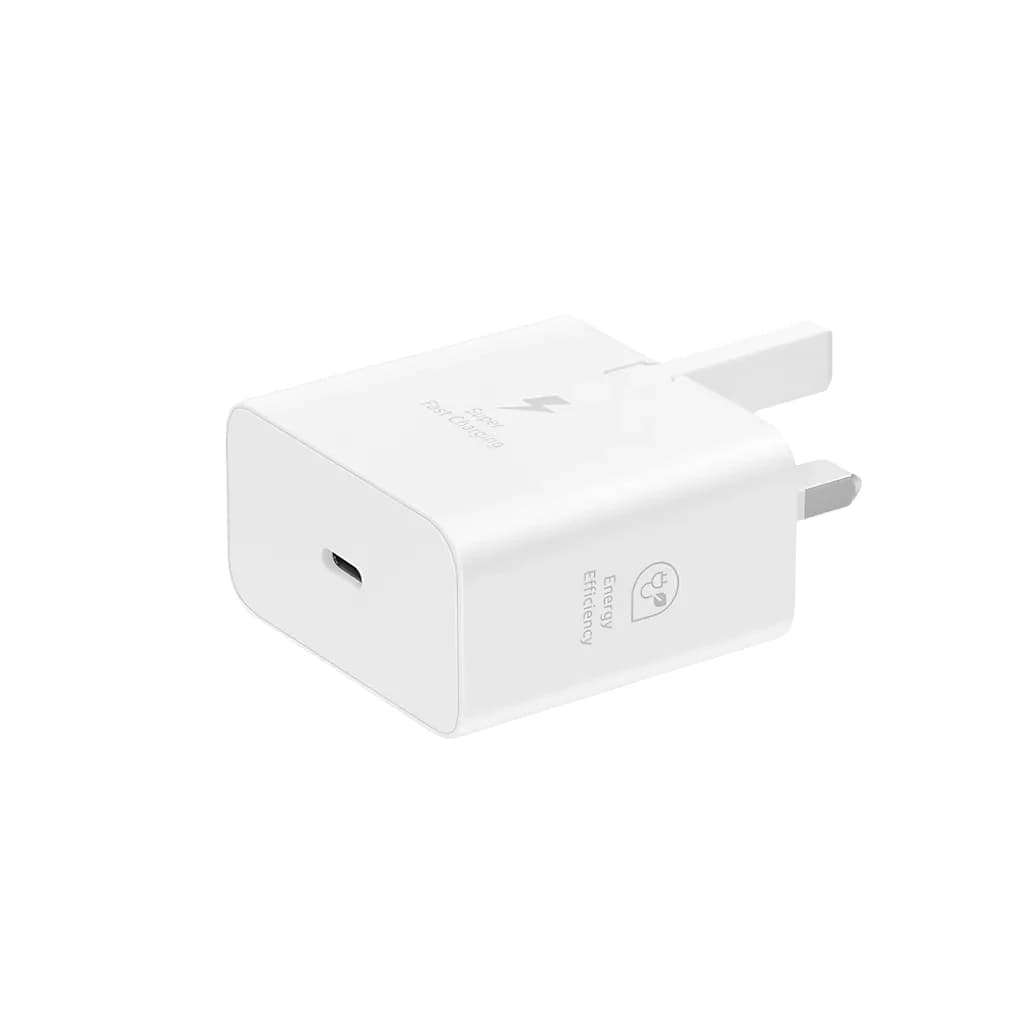 شارژر دیواری سامسونگ مدل 25W PD Adapter Original سفید