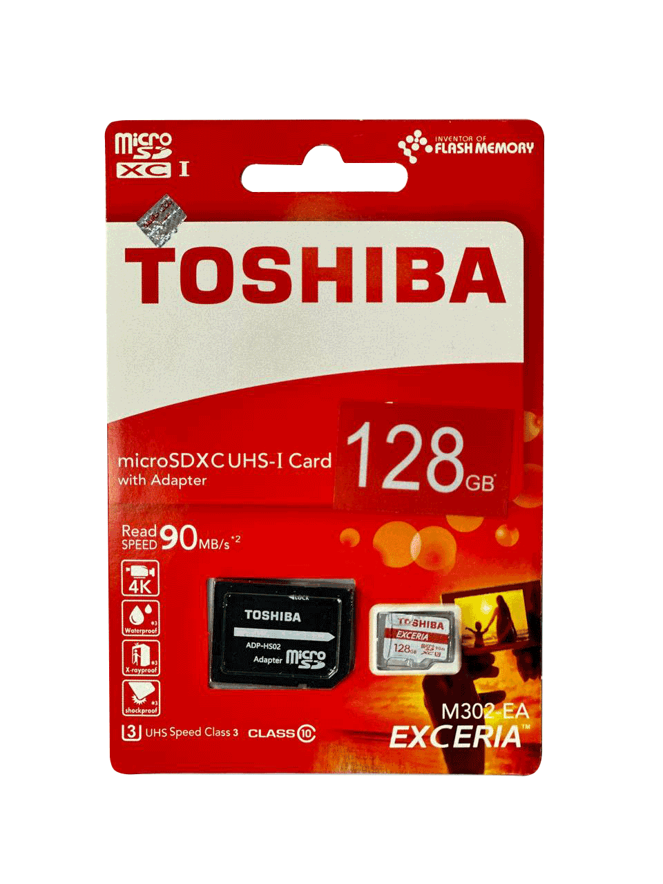 کارت حافظه توشیبا TOSHIBA ظرفیت 128 گیگابایت سرعت 90MB/s — تصویر ۴