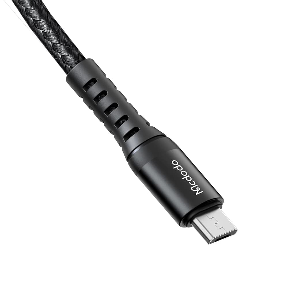 کابل شارژ مک دودو مدل Mcdodo CA-2280 Micro-USB 20cm مشکی — تصویر ۲