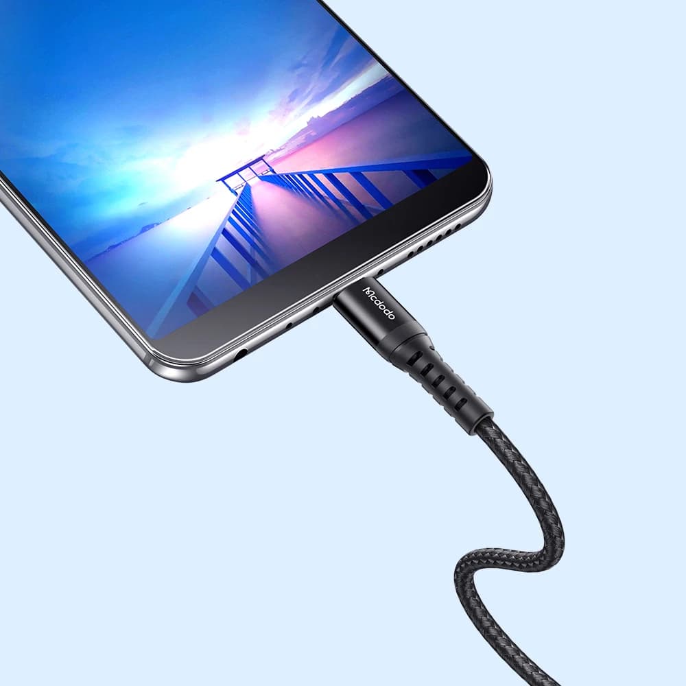 کابل شارژ مک دودو مدل Mcdodo CA-2280 Micro-USB 20cm مشکی — تصویر ۴