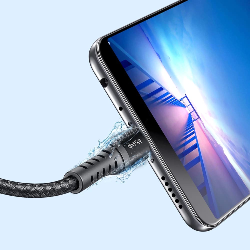 کابل شارژ مک دودو مدل Mcdodo CA-2280 Micro-USB 20cm مشکی — تصویر ۵