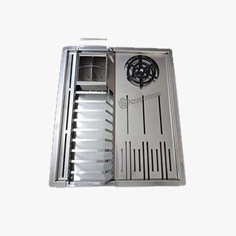 آبچکان استیل توکار برازا 42*36 — تصویر ۲