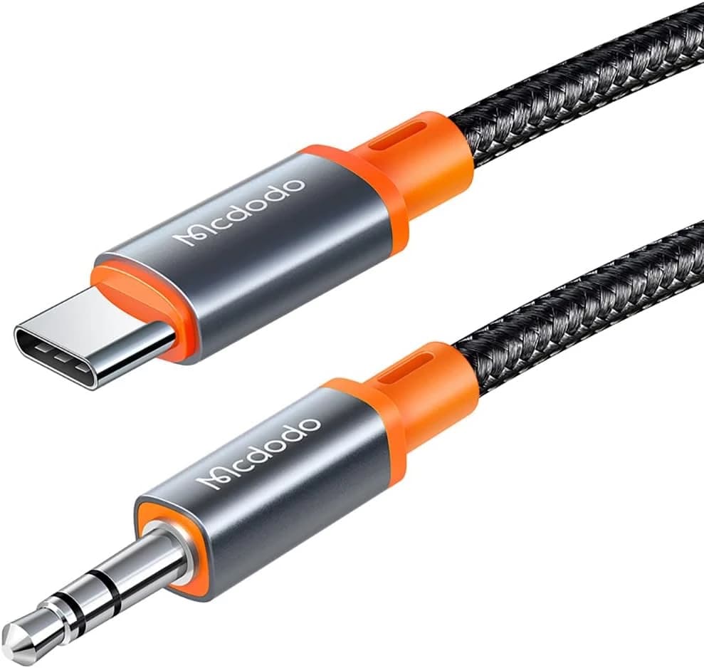 کابل تبدیل مک دودو مدل CA-0820 USB-C to AUX 1.2m مشکی — تصویر ۱۱