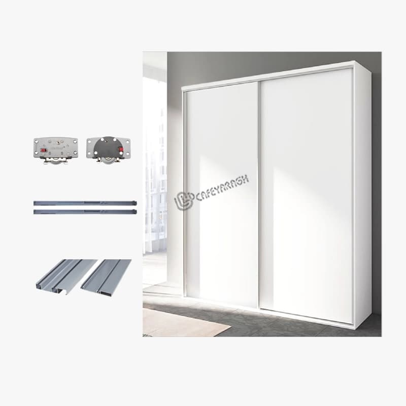 مکانیزم تاپ لاین توکار اسلیم 2 درب اکـو — تصویر ۲