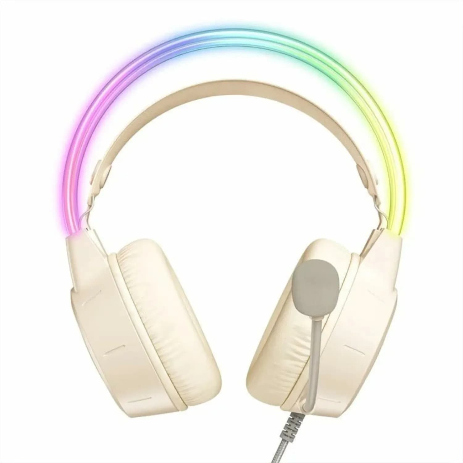 هدست گیمینگ اونیکوما مدل X15 Pro کرم — تصویر ۲