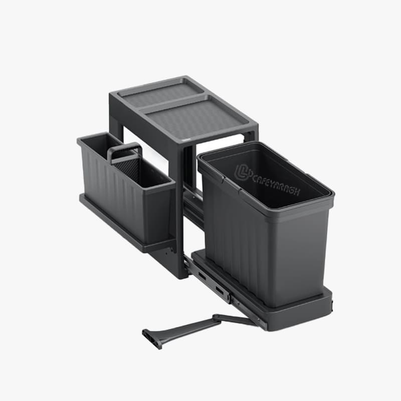 سطل زباله لولایی ملونی Auto Bin 9242 — تصویر ۲