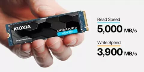 حافظه SSD اینترنال 1 ترابایت KIOXIA مدل EXCERIA G3 NVMe M.2 — تصویر ۳